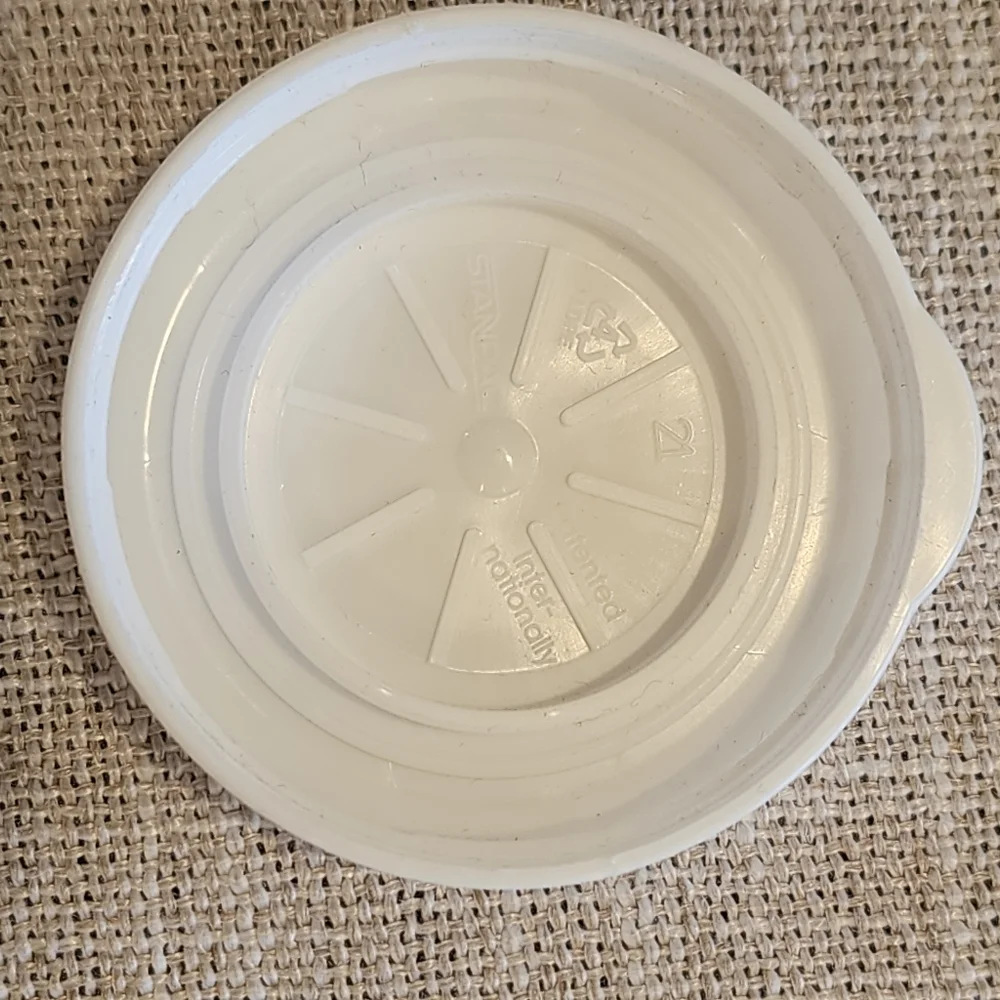 New Stanpac Clear Glass Liquid Milk Jar Container Decanter 16 ounces